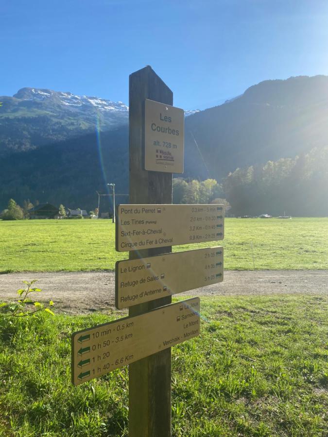 Appartement Rez-De-Chaussee, Cosy T3 4 A 6 Pers Avec Piscines Interieure & Exterieure A Samoens En Haute-Savoie المظهر الخارجي الصورة