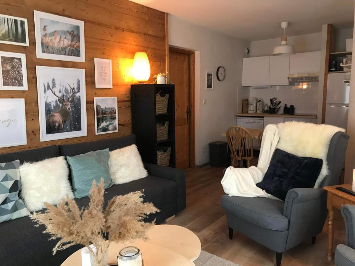 Appartement Rez-De-Chaussee, Cosy T3 4 A 6 Pers Avec Piscines Interieure & Exterieure A Samoens En Haute-Savoie المظهر الخارجي الصورة
