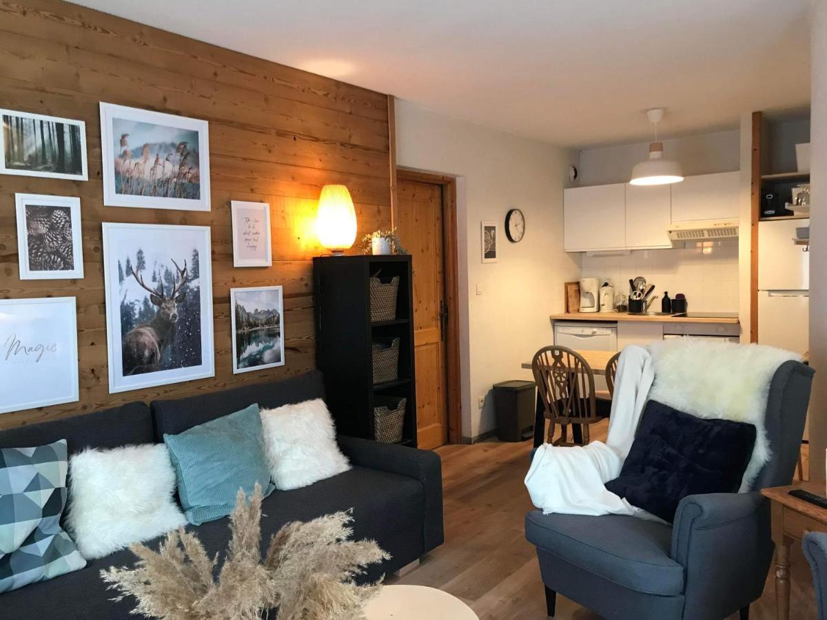 Appartement Rez-De-Chaussee, Cosy T3 4 A 6 Pers Avec Piscines Interieure & Exterieure A Samoens En Haute-Savoie المظهر الخارجي الصورة